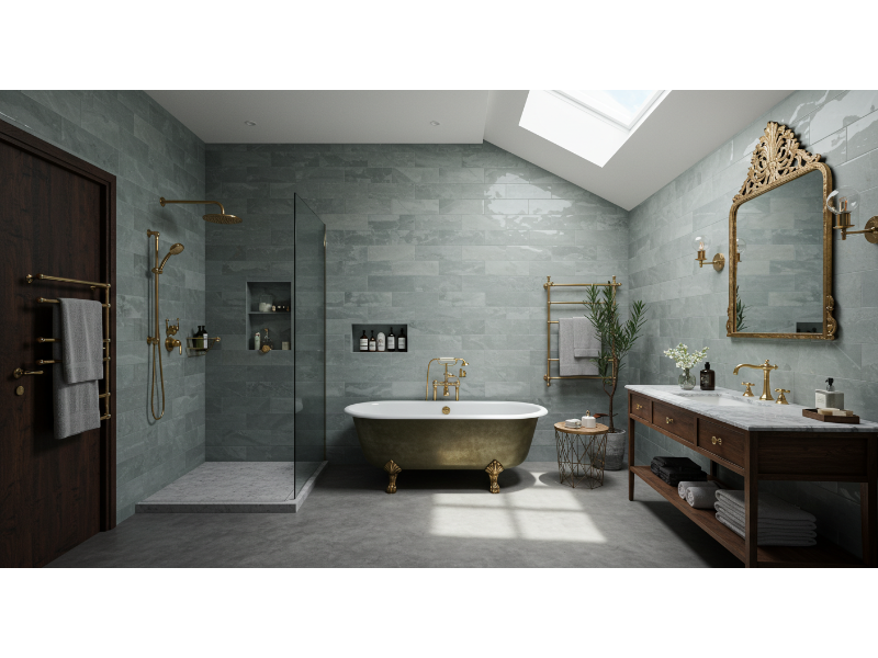 Modern bathroom design