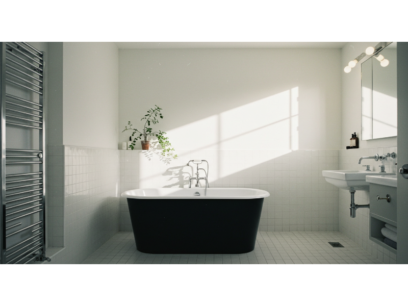 Modern Bright Bathroom