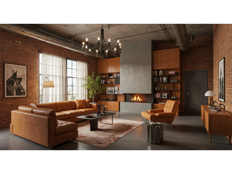 Warm Living Room