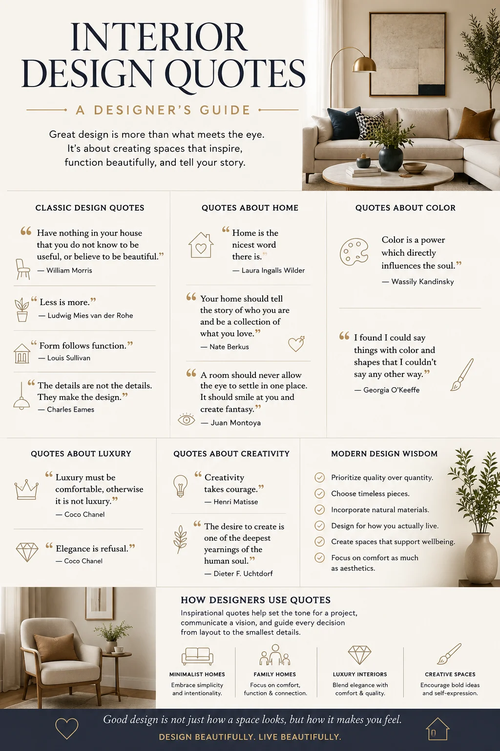 Interior Design Quotes: A Designer's Guide to the 2026 Look