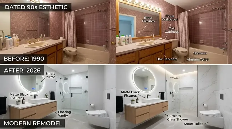 Fremont $3M+ Master Bathroom Renovations - Interior Designer